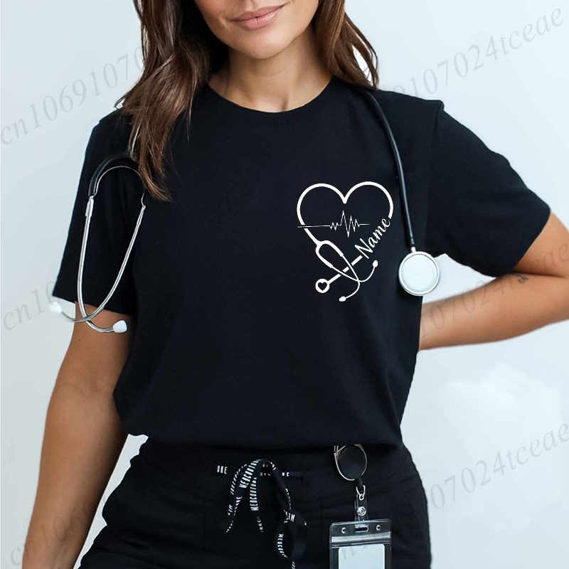 Women Fashion Names - Maglietta Personalizzata per Infermieri, Nuove T-Shirt