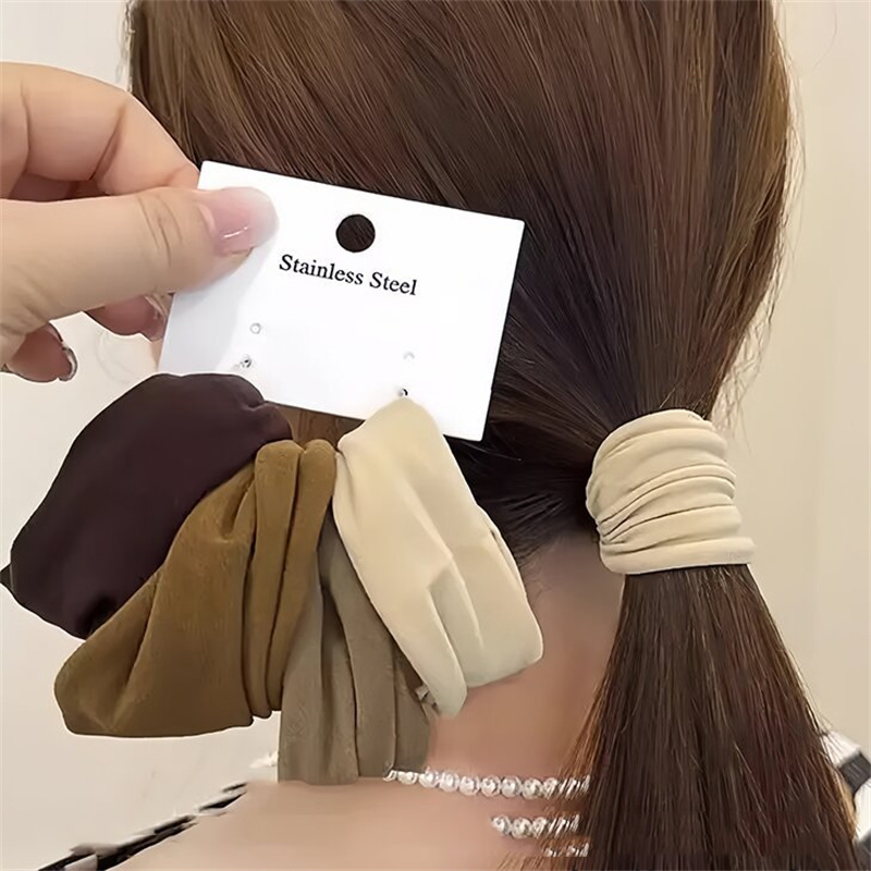 Women'S Fashion Korea - 4 Set Solido Ampliare Addensare Fascia