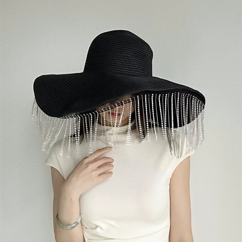 Cappello di paglia con tesa am - Women Fashion Photoshoot recensione e prezzo